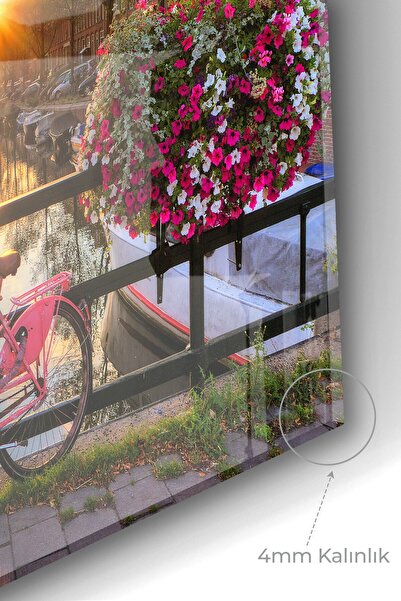Genel Markalar Premium Mutfak Cam Ocak Arkası Koruyucu Tezgah Ankastre Arkası Koruyucu 50x60cm | Manzara