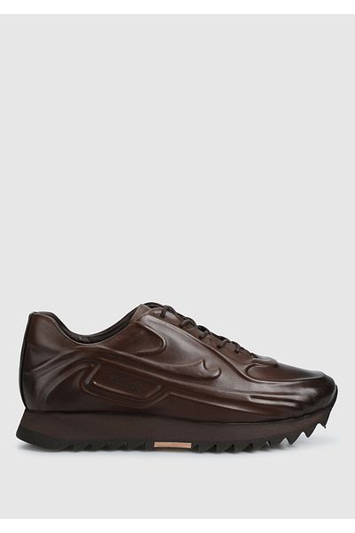 Provoq Ανδρικό Sneaker - Καφέ Δερμάτινο