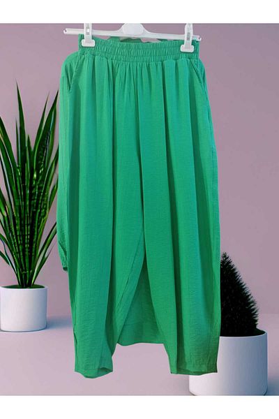 Puane Women's Collar Beaded Trousers Suit 14230