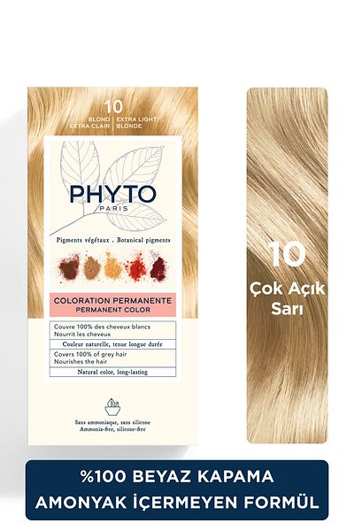 Phyto Farbe Kräuter Ammoniakfrei Permanent Natürliches Inhaltsstoff Kräuter Haarfärbemittel 10 Sehr Hellgelb