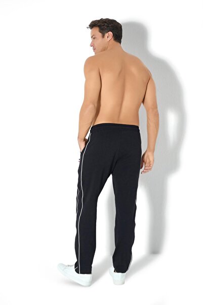 Jiber Ανδρικό μαύρο φούτερ δύο κλωστών 2053