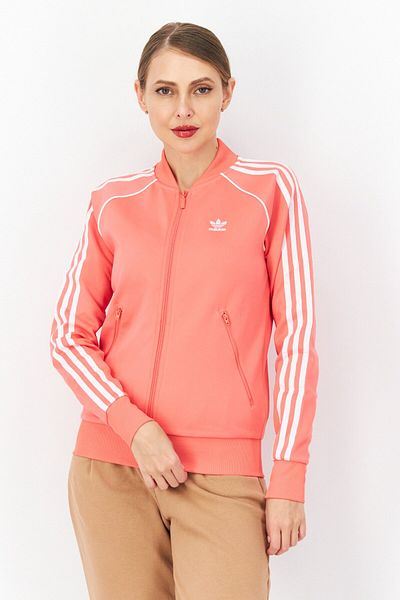 adidas Women Sportswear Fit Long Sleeve Training Jacket, Pink
