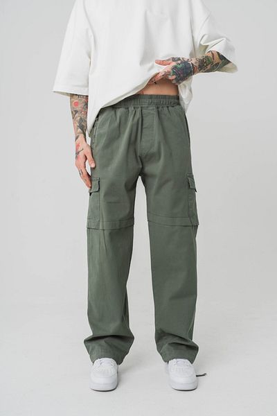 go gang own Παντελόνι Cargo με λεπτομέρεια Relax Flow Leg