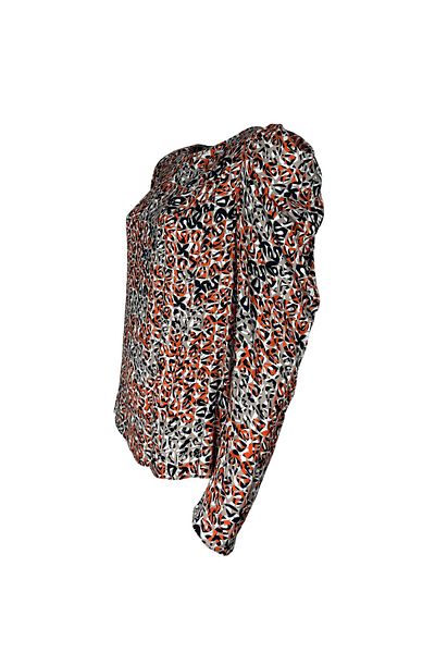 KAMEYA Tile Blouse with Window Detail on the Back