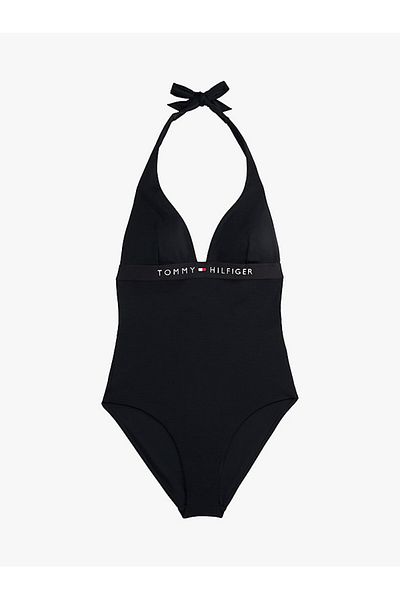 Tommy Hilfiger Halter One Piece (VÝŠKY EXT)