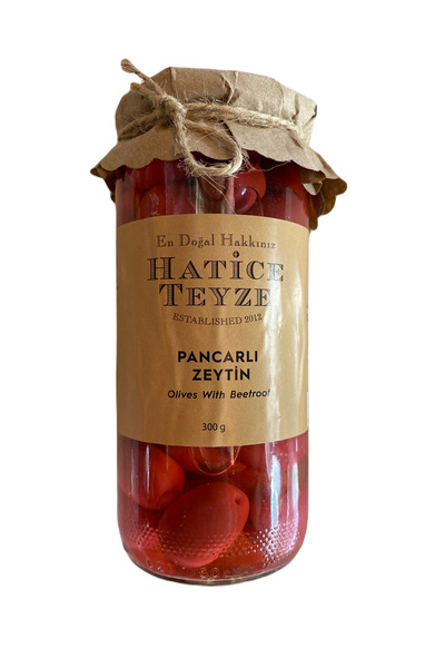 Hatice Teyze Pancarlı Zeytin 300 gr.