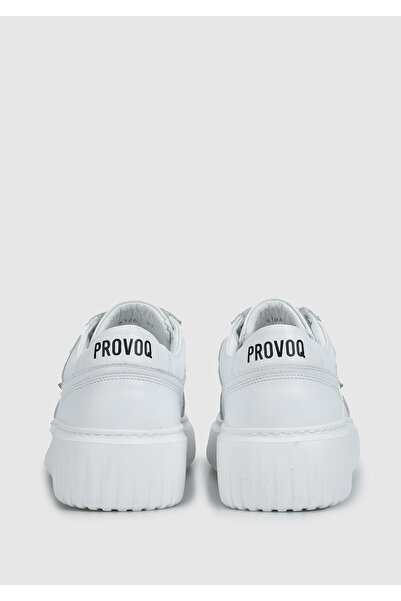 Provoq Ανδρικό Sneaker - Λευκό Δερμάτινο
