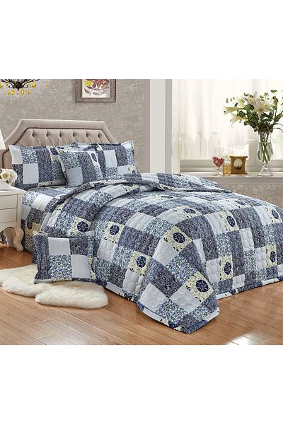 Generic Compressed Comforter Set Twin Size Tow color, 4 Pieces, Single Size 160x210cm G3