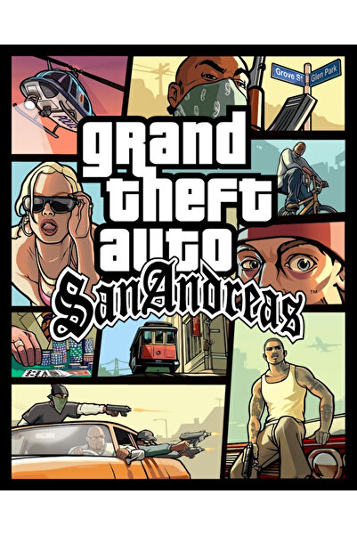 Tigdes Playstatıon 2 - Gta san andreas sadece chipli cihazlar için Dvd