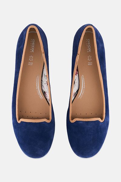 Geox Women Slip On Casual Shoes, Blue