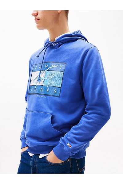 Tommy Hilfiger Tjm Reg Dna Flag Twist Hood Ext