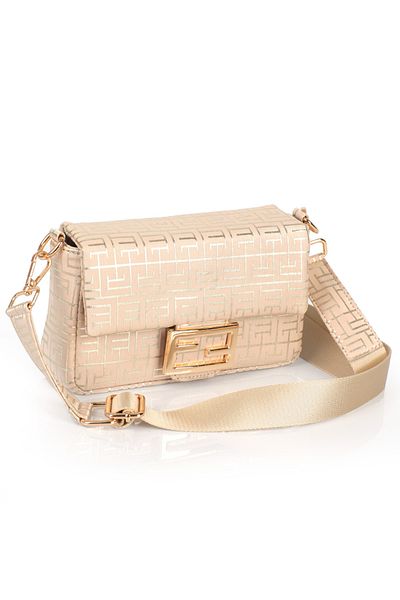 Capone Outfitters Ibiza Satin Labyrinth gemusterte Damentasche