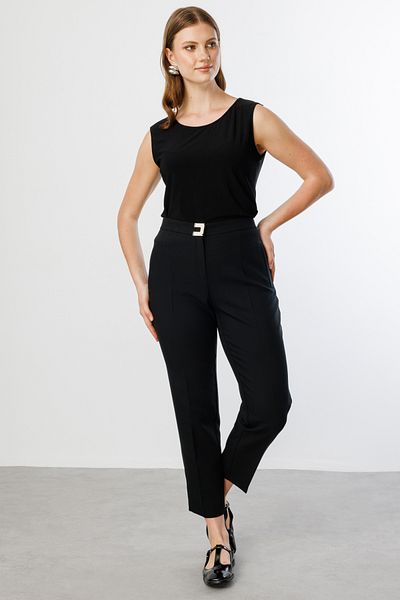 Mi Pret a Porter Mi Buckle Flannel Pocket Trousers