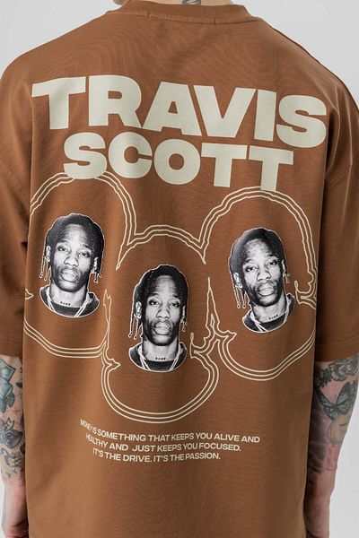 go gang own Μπλουζάκι Travis Drip Oversize