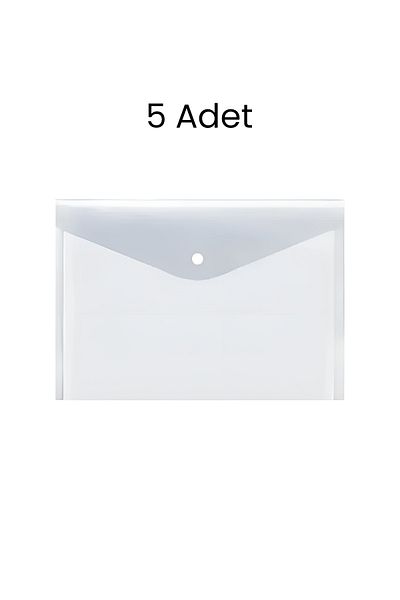 inox İnox Eco Snap File - Transparent Document Envelope