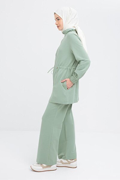 ALLDAY Belden Büzgülü Fermuarlı Eşofman Takımı S31087a0