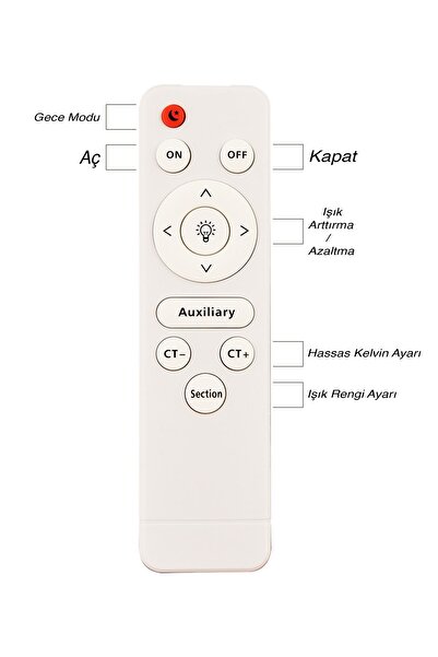 Capella Aydınlatma Dante Kumandalı 3 Renk Işık Özellikli Modern Krom Kaplama Sarkıt Led Avize Salon Avize