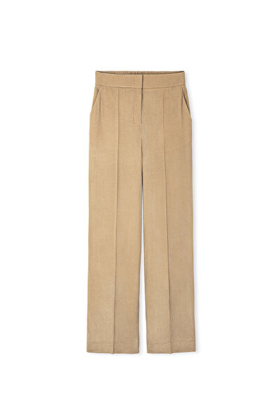 İpekyol Nervür dikişli wide leg pantolon