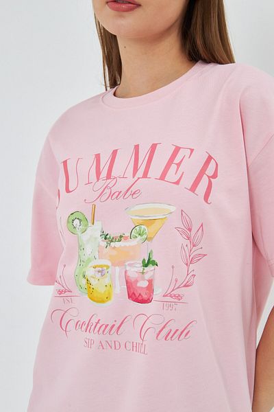 The Champ Clothing Summer Printed 100% Design Women's T-Shirt