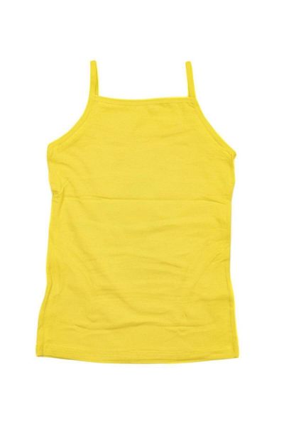 Nicoletta Girl's Undershirt with Rope Strap Printed 5 Pack Lycra Mixcolor