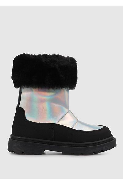 Kiddo Girl's Gray Boots
