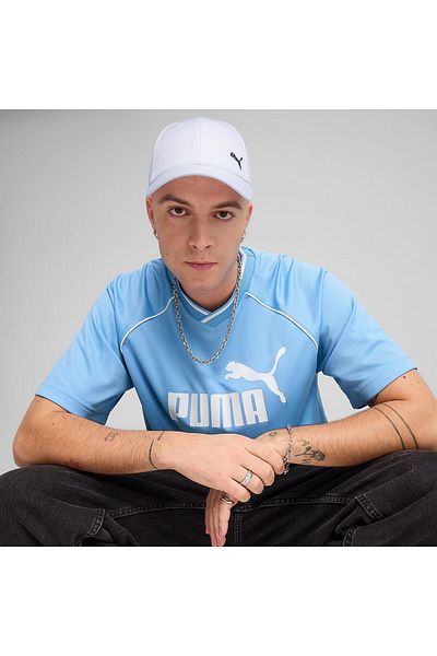 Puma 025994   Καπέλο Ess Metal Cat BB Cap Λευκό