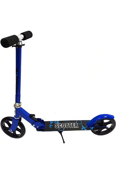Generic Foldable Kick Scooters for Kids, Ages 6-12, Big Wheels, Adjustable Handle, Rear Fender Brake