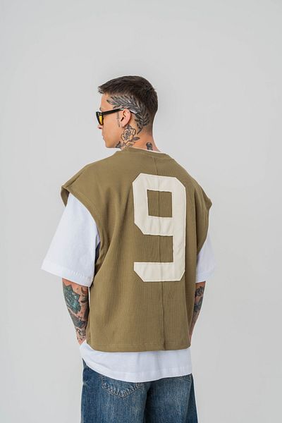 go gang own Patriot 9 Premium Oversize Crop και T-shirt σετ 2 τεμαχίων