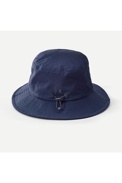 Decathlon Men's Uv Protection Outdoor Trekking Hat - Navy Blue - Travel 100