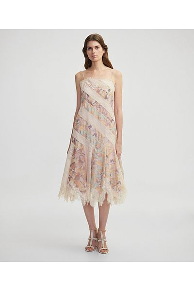İpekyol Pattern Lace Mix Dress