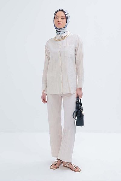ALLDAY Women's Suit with Kraşlı Trousers S30090A0