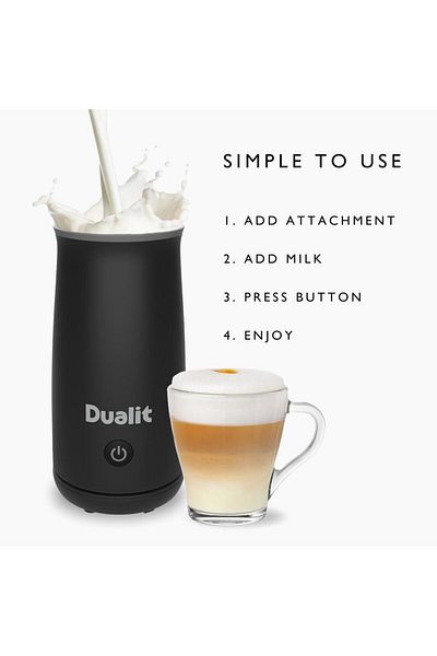 Dualit 84146 Milk Frother and Hot Chocolate Maker 340 ml