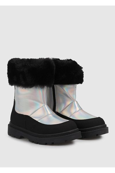 Kiddo Girl's Gray Boots