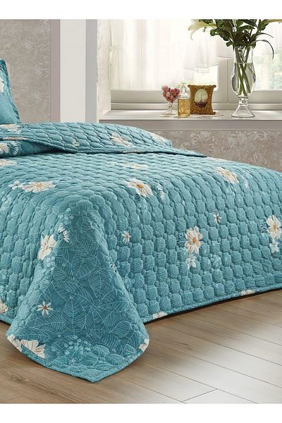 Generic Compressed Comforter Set Twin Size Tow color, 4 Pieces, Single Size 160x210cm G2