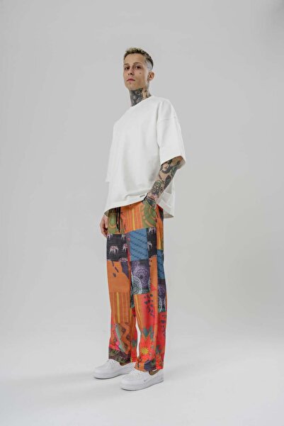 go gang own Tenshi Walk Bel Lastikli Baggy Pantolon