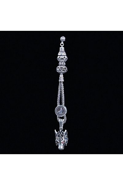 TESBİHCİBABA Special Production Wolf Head Rosary Tassel