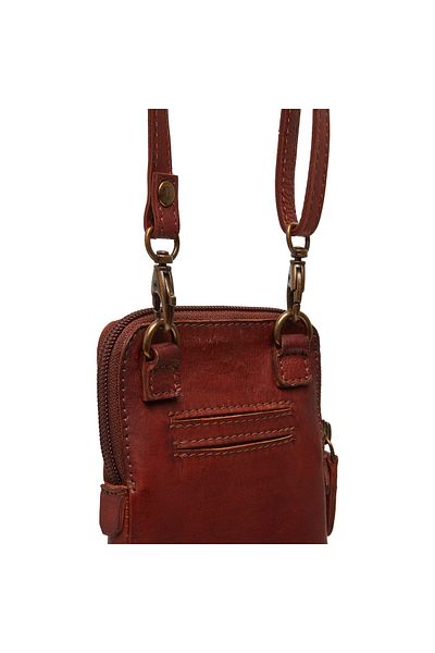 The Chesterfield Brand Genuine leather phone case, The Chesterfield Brand, Cuba, Cognac brown