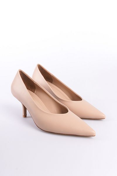 Capone Outfitters Damen-Stilettos mit spitzer Zehenpartie und mittlerem Absatz