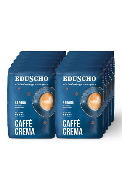 Eduscho Eduscho Caffè Crema Strong Core Coffee - 10 X 500 g