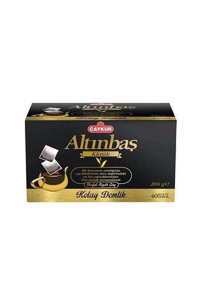 Çaykur Çaykur Altinbas Teapot Bag 40 Pcs 200 g X 4 Pieces