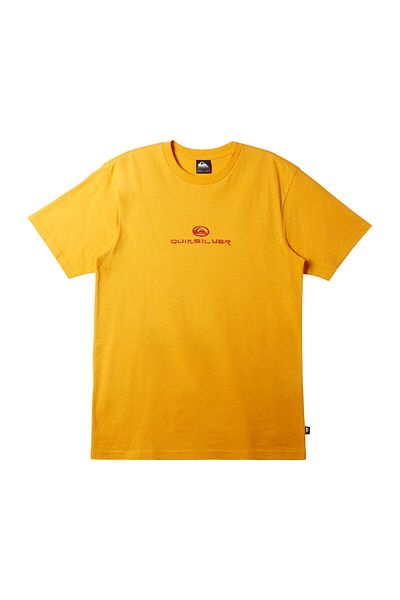 Quiksilver Dragon Fist Moe Ανδρικό κίτρινο μπλουζάκι Ανδρικό μπλουζάκι Aqyzt09544