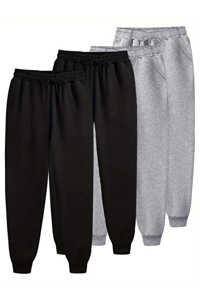 EYAX MODA 4-Piece Sweatpants - Jogger Sweatpants