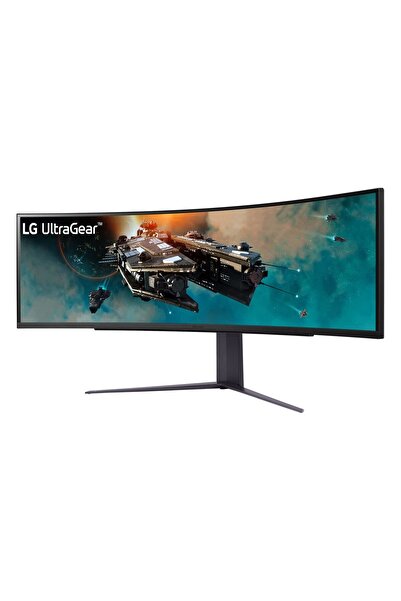 LG UltraGear 49GR85DC-B 49" 240Hz 1Ms HDMI+DP+USB HDR UW-DQHD FreeSync VA Curved Vesa Monitör
