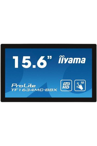 IIYAMA Монитор iiyama TF1634MC-B8X 15.6" IPS сензорен OpenFrame IP65