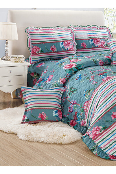 Generic Compressed Comforter Set Twin Size Tow color, 4 Pieces, Single Size 160x210cm G2