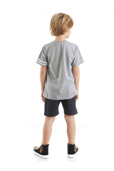Denokids Sada kraťasů s chlapeckým tričkem Beach Gym
