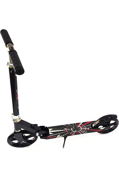 Generic Foldable Kick Scooters for Kids, Ages 6-12, Big Wheels, Adjustable Handle, Rear Fender Brake