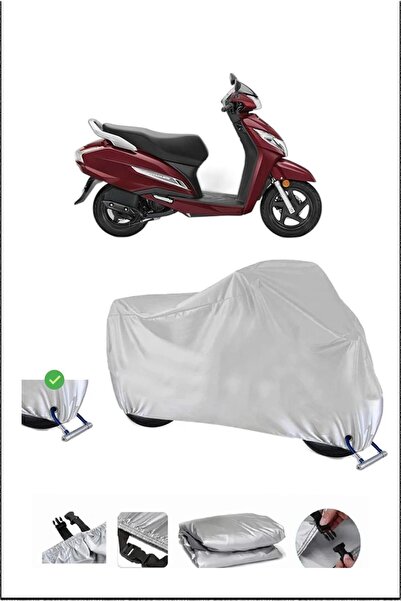 Breen Honda Activa125 Lock Compatible Waterproof Durable Motorcycle Tent-Gray