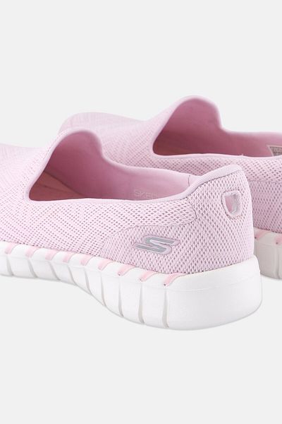 SKECHERS Women Go Walk Smart 2 Umni Slip On Shoes, Light Pink