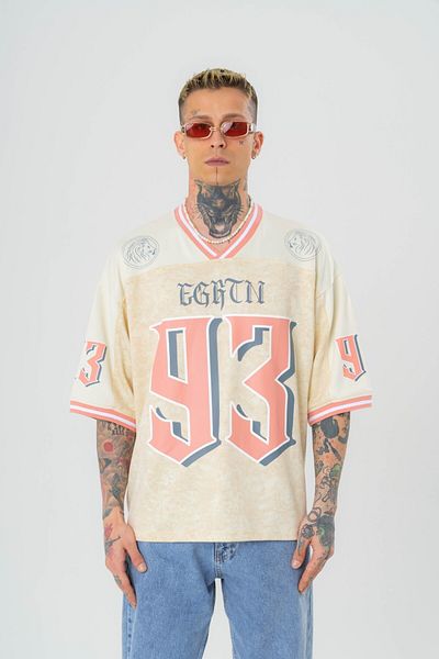 go gang own 93 Huddle Πλυμένο Oversize T-shirt